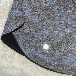 Lululemon Reversible Shorts Black and Gray